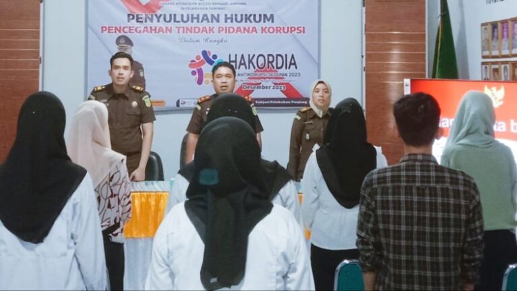 Mahasiswa UIN RIL Terima Penyuluhan Antikorupsi dari Kejaksaan Negeri