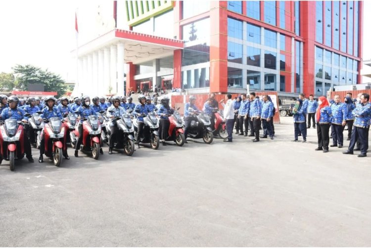 Pemkot Bandar Lampung Kucurkan Rp3,4 Miliar Untuk Beli Motor Dinas 126 Lurah