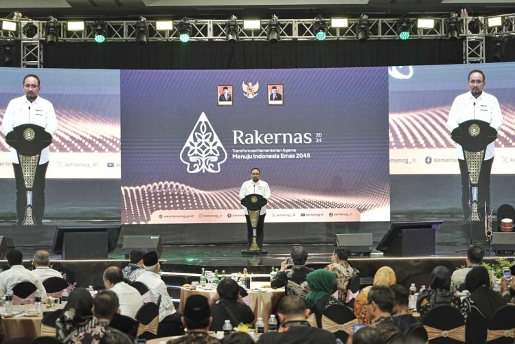 Rakernas 2024, Menag Minta Perkuat Pelibatan Umat dalam Program Keagamaan