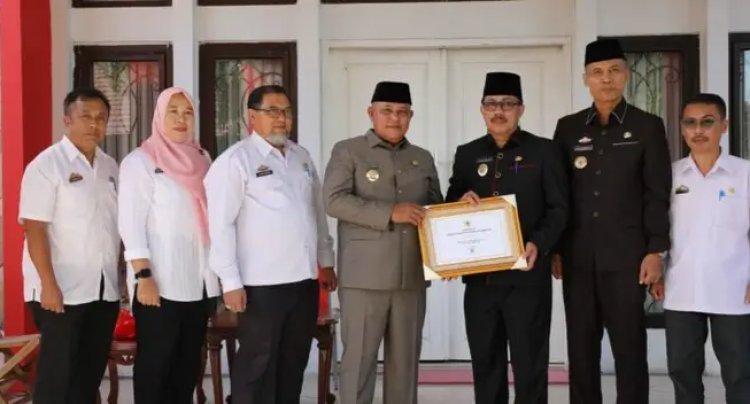 Pemkab Lampung Selatan Terima Penghargaan Sebagai Kabupaten Bebas Frambusia