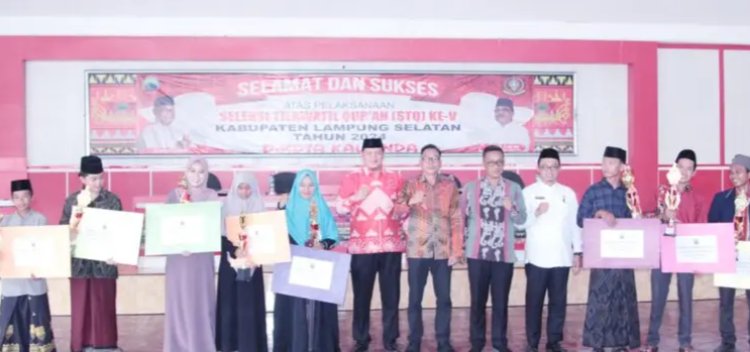 STQ ke-V Tingkat Kabupaten Lampung Selatan Resmi Ditutup