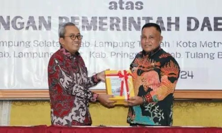 Lagi Kabupaten Lamsel Raih Penghargaan WTP Dari BPK RI Prov Lampung