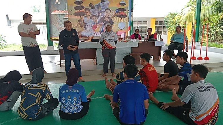 Guru Besar Olahraga Dr Hari Setijono Kunjungi IPSI Lampung