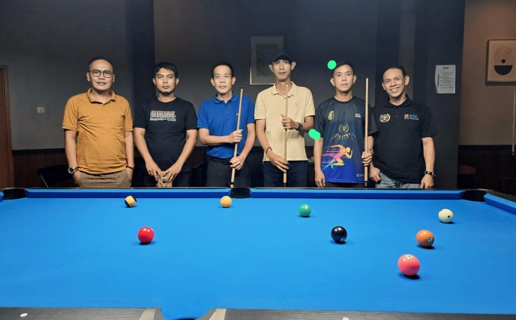 Lolos Seleksi 4 Atlet Billiard PWI Lampung Siap Berlaga di Porwanas Kalsel 2024