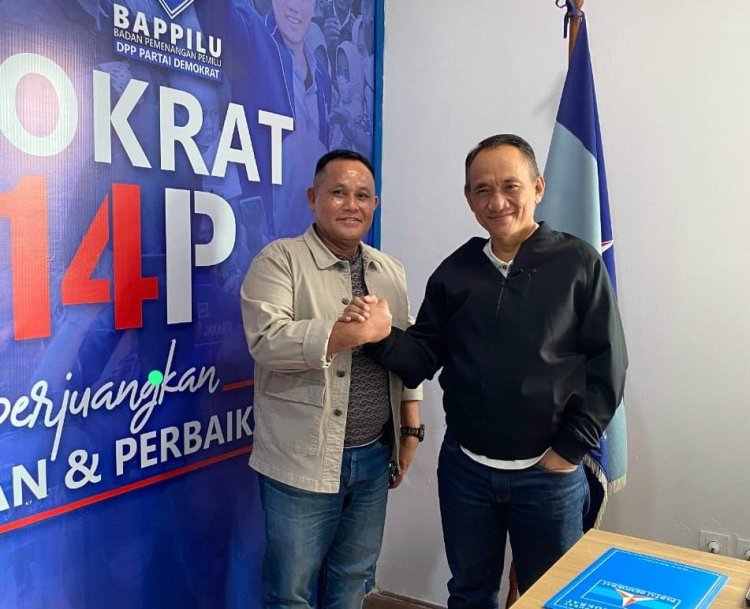 Tindaklanjuti Surat Tugas dari Partai Demokrat, Nanang Ermanto Bertemu Andi Arif