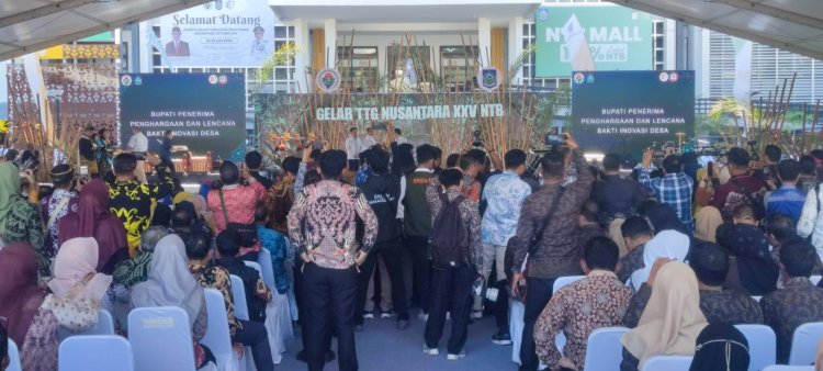 Dinas PMD Kabupaten Lampung Selatan Hadiri TTG Tingkat Nasional di NTB