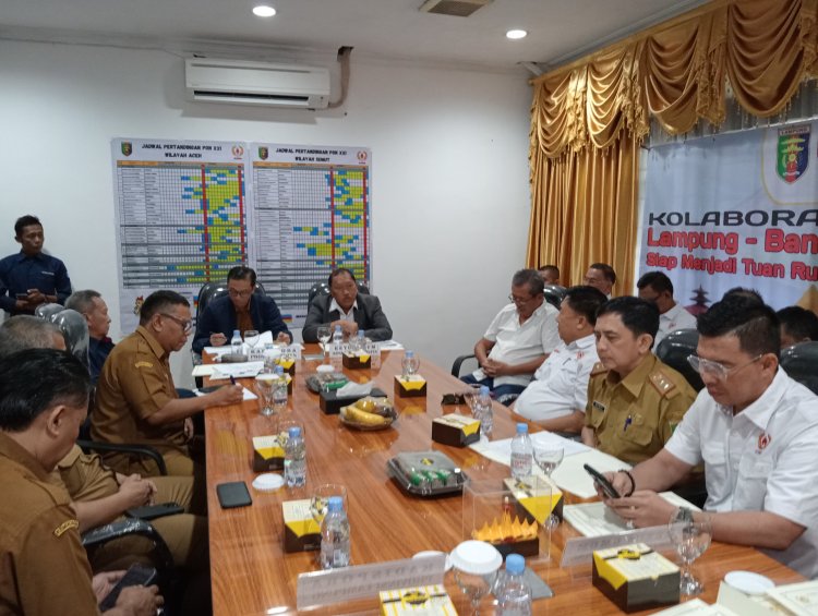 Lampung dan Banten Tandatangani MOU Jadi Tuan Rumah PON ke-23