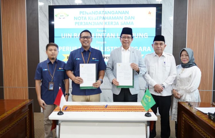 Dukung Ekosistem Kendaraan Listrik, UIN Raden Intan Jalin Kerjasama dengan PLN