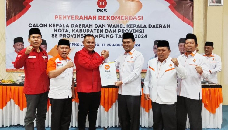 Dapat Rekomendasi PKS, Nanang - Beriman Siap Berlayar di Pilkada Lampung Selatan