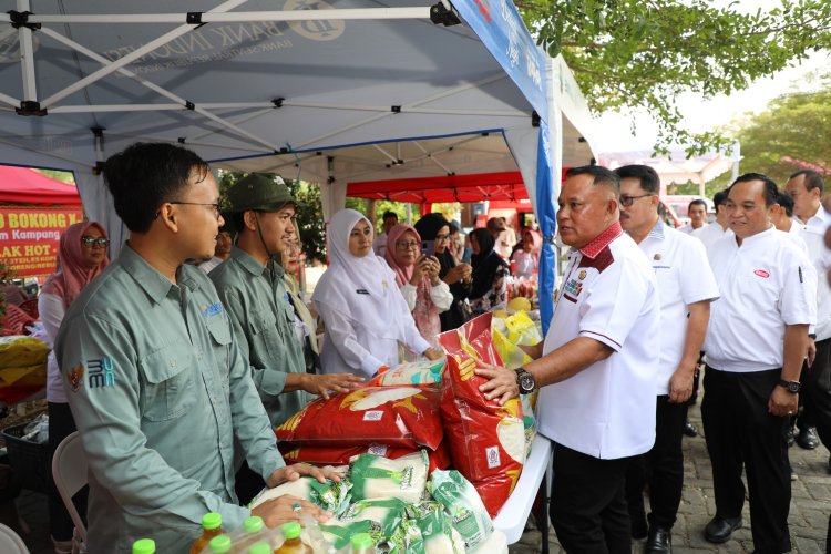 Pengendalian Inflasi, DKP Lampung Selatan Gelar GPM di Lokasi Job Fair 2024