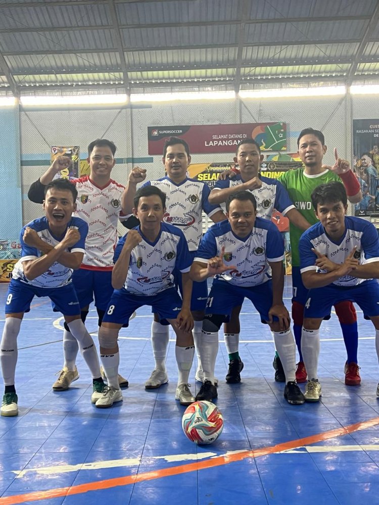 Bantai Sulut 4-0 Tim Futsal PWI Lampung U27 Lanjut Babak 8 Besar Porwanas 2024