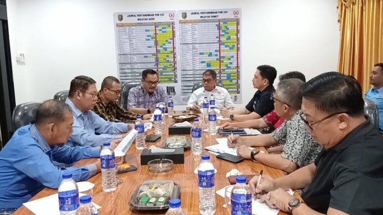 Anggota Komisi 5 DPRD Sumsel Kunjungi KONI Lampung