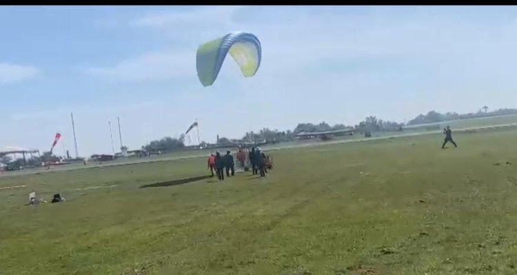 Atlet Paramotor Raih Mendali Perak Untuk Kontingen PON Lampung