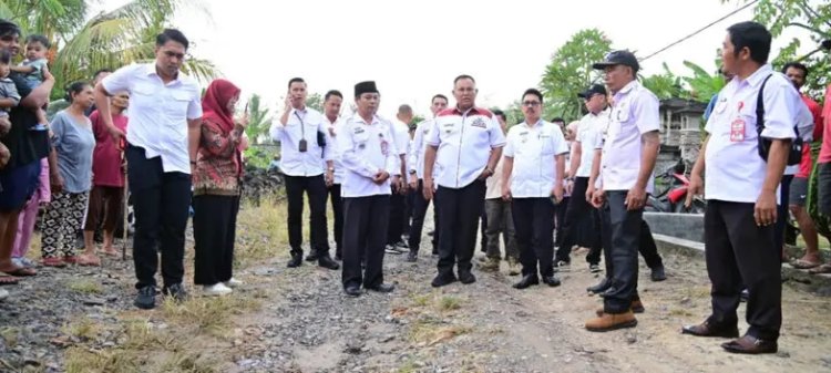 Jalan Desa Sumbernadi, Berundung, dan Bandar Agung Akan Dibangun, Nanang: Bulan Depan Dikerjaka