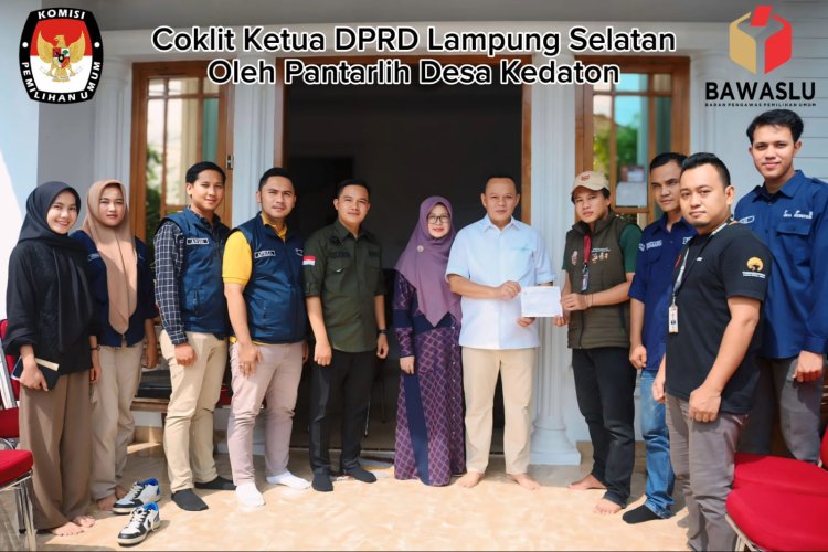 Ketua DPRD Lamsel di Sambangi Petugas Pantarlih,