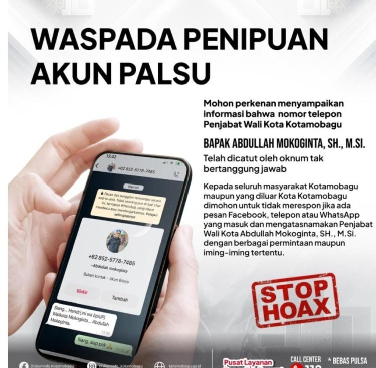 Waspada, Ada Penipu Catut Nama  Ketua PWI Lampung