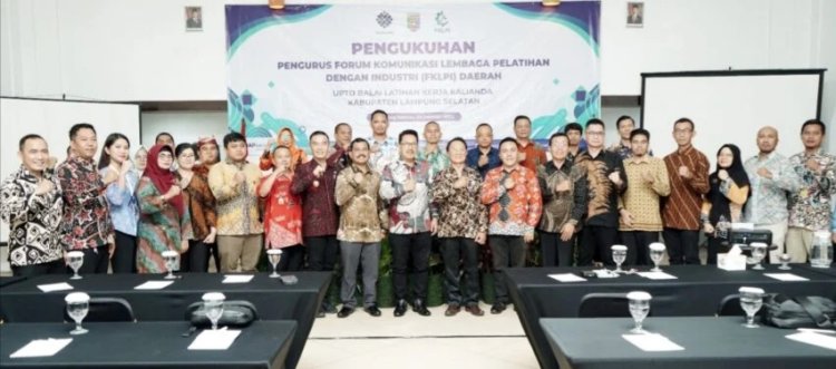 Pengurus FKLPID Kabupaten Lampung Selatan Masa Jabatan 2024-2026 Resmi Dikukuhkan