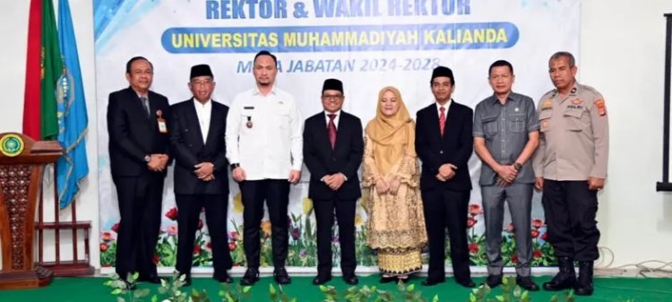 Resmi Dilantik, Susilawati dan Muhtadli Jadi Rektor dan Wakil Rektor Pertama Universitas Muhammadiyah Kalianda