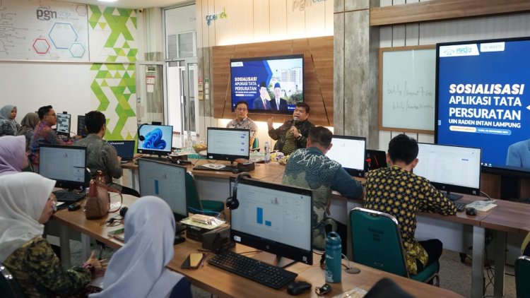 Dukung Digitalisasi dan Kemandirian, PTIPD Gelar Sosialisasi Aplikasi Tata Persuratan