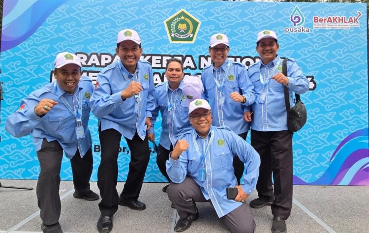 Rektor UIN RIL Prof Wan Jamaluddin Ikuti Rakernas Kemenag, Siap Jalankan Amanat Menag