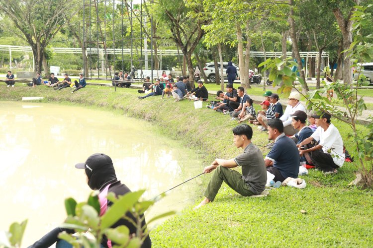 Lomba Mancing Meriahkan Dies Natalis ke-56 UIN RIL