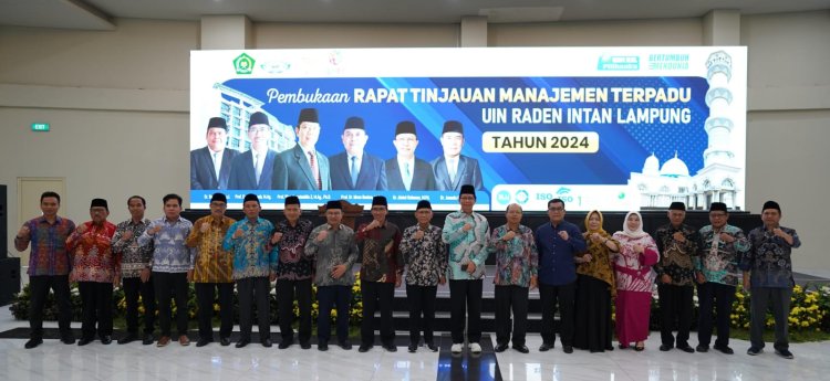 UIN Raden Intan Lampung Gelar Rapat Tinjauan Manajemen Terpadu