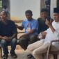 Regional Head PTPN I Regional 7, Tuhu Bangun, SEVP OP.  Wiyoso dan para manajer srrta kepala bagian berdisuki dgn masyarakat (okupan) lahan 75 kebun Rejosari, Natar, Lampung Selatan.