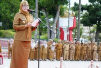 Pj Sekda Lampung Selatan Intji Indriati (Dok.Diskominfo Lamsel)