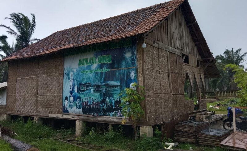 Pondok Pesantren yang berada di lahan PTPN 7 Regional 1 yang diduga tidak memiliki Izin Resmi dari Kemenag Lamsel (ist).