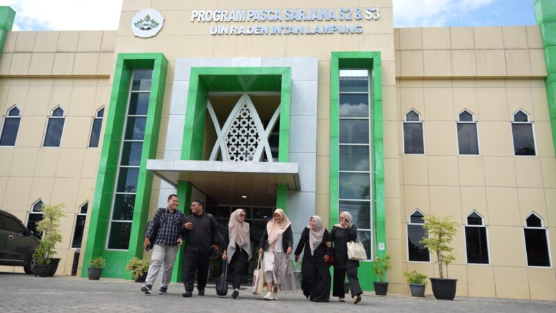 UIN) Raden Intan Lampung (RIL) resmi membuka Program Studi Ekonomi Syariah untuk jenjang Doktor (S3) (poto Humas UIN Lampung).