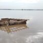 Lahan sawah terendam banjir beberapa waktu lalu (foto. Ist)