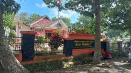 Kantor Dinas Pendidikan Lampung Selatan (Foto: Juwantoro)