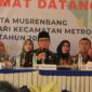 Wali Kota Metro Wahdi Siradjuddin menghadiri Musyawarah Perencanaan Pembangunan (Musrenbang) Tahun 2025 (Dok Diskominfo Metro)