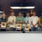 Ketua PWI Lampung dan Pengusus POBSI Lampung Poto Bersama para Juara Open Turnamen Biliar yang di Laksanakan di Rumah Billiar Opra Bandar Lampung ( Poto Liem).