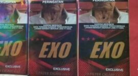 Poto Rokok ilegal yang beredar di Lamsel ( ist)