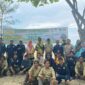 IKA Sylva Unila poto bersama usai Tanam 2.025 Bibit Mangrove (ist)