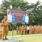 Wabup Nadir bilang ASN harus budayakan rasa malu jika tak bisa mengemban amanah. foto ist