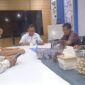 Unila dan Bapomi sambut kunjungan IPSI Lampung yang diwakili oleh Sekretarisnya, Riagus
 (dok Humas KONI).