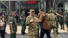 Wali kota Metro Bambang Iman Santoso saat mengikuti retret di Lembah Tidar, Akademi Militer (Akmil) Magelang ( dok Diskominfo Pemkot Metro).