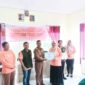 Sekretaris Daerah (Sekda) Kota Metro,  Bangkit Haryo Utomo memberikan pengajaran di acara bakti sosial yang diselenggarakan oleh Himpunan Kimia Klinik Indonesia 