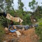 Poto: aktivitas tambang emas ilegal yang ditemukan di Bukit Jambi, Dusun 7, Desa Gunung Katun, Kecamatan Baradatu.(ist).