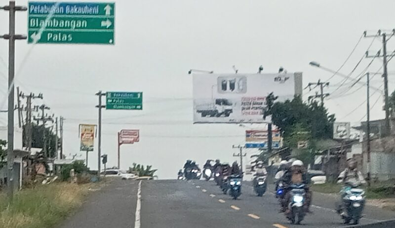 Arus mudik lebaran 2025 ramai lancar di Jalinsum, Jumat, 28 Maret 2025. (Foto.Juwantoro)
