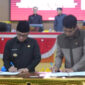 Ketua DPRD dan Penjabat Bupati resmi menandatangani perubahan KUA-PPAS 2024. foto ist