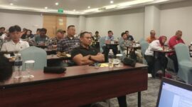Sejumlah Ketua Cabor saat gelar Mosi tidak percaya kepada Ketua KONI Lamsel ( poto istimewa).
