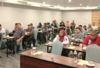 Poto: Sejumlah Ketua Cabor yang mendukung Zulhaidir menjadi Ketua KONI Lamsel ( ist).