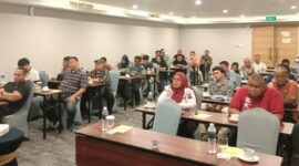 Poto: Sejumlah Ketua Cabor yang mendukung Zulhaidir menjadi Ketua KONI Lamsel ( ist).