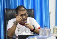 Wakil ketua satu KONI Lampung Brigjen TNI (Purn) Amalsyah Tarmizi 