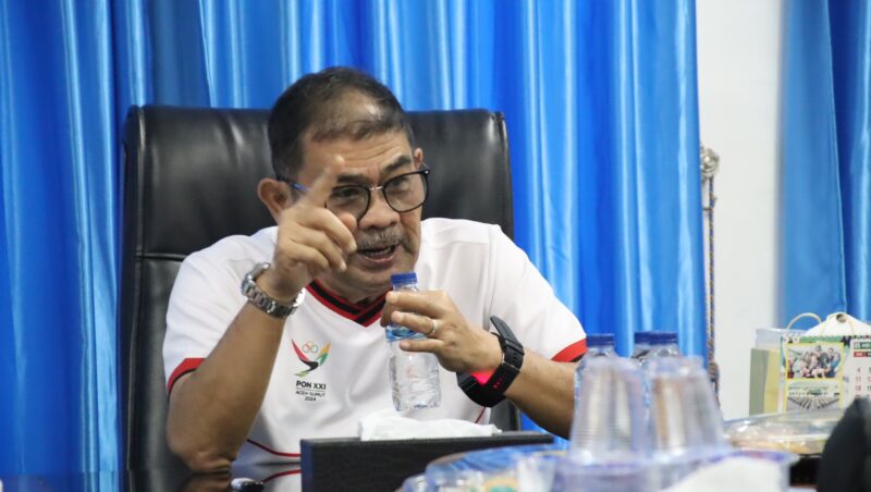 Wakil ketua satu KONI Lampung Brigjen TNI (Purn) Amalsyah Tarmizi 