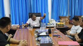 KONI Lamsel saat melakukan Audiensi dengan KONI Provinsi Lampung ( dok Humas KONI Lampung).