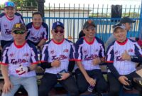 Gubernur Lampung Saat Kegiatan Fun Game Softball Lampung
